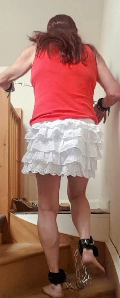 My red top White skirt #107002998