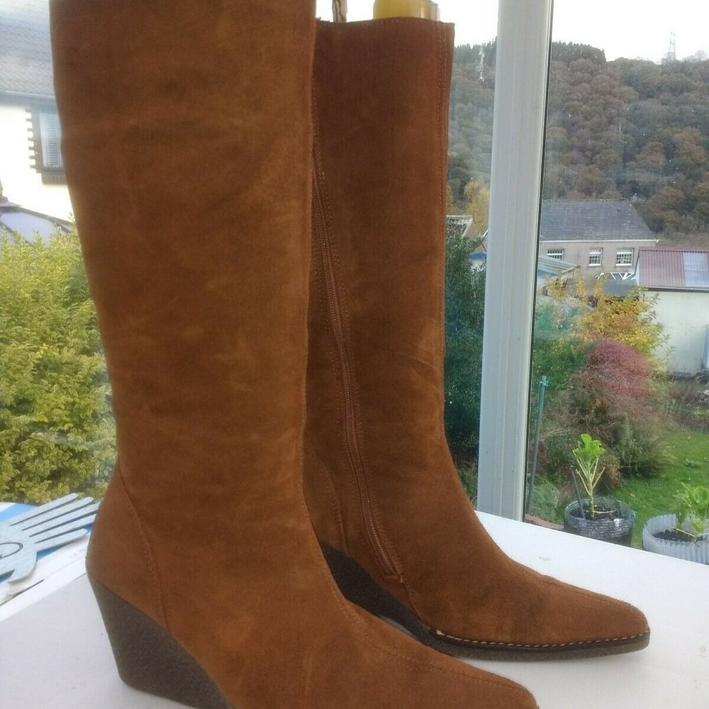 Wedge Boots 2020 part2 Kozaczki na Koturnie #92278701