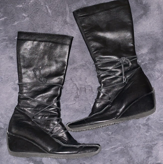 Botas de cuña 2020 part2 kozaczki na koturnie
 #92278771