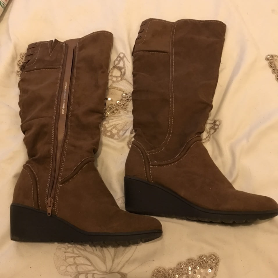 Wedge Boots 2020 part2 Kozaczki na Koturnie #92278812