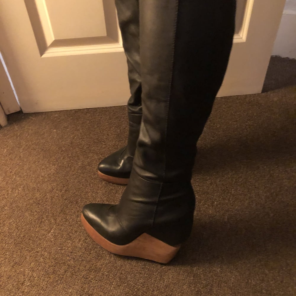 Wedge Boots 2020 part2 Kozaczki na Koturnie #92278818