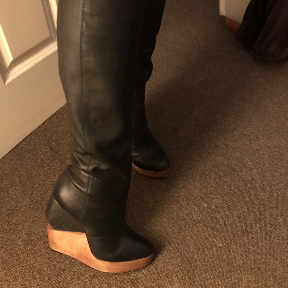 Wedge Boots 2020 part2 Kozaczki na Koturnie #92278821