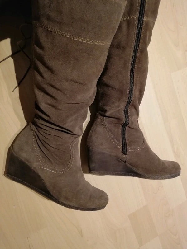 Wedge Boots 2020 part2 Kozaczki na Koturnie #92278949