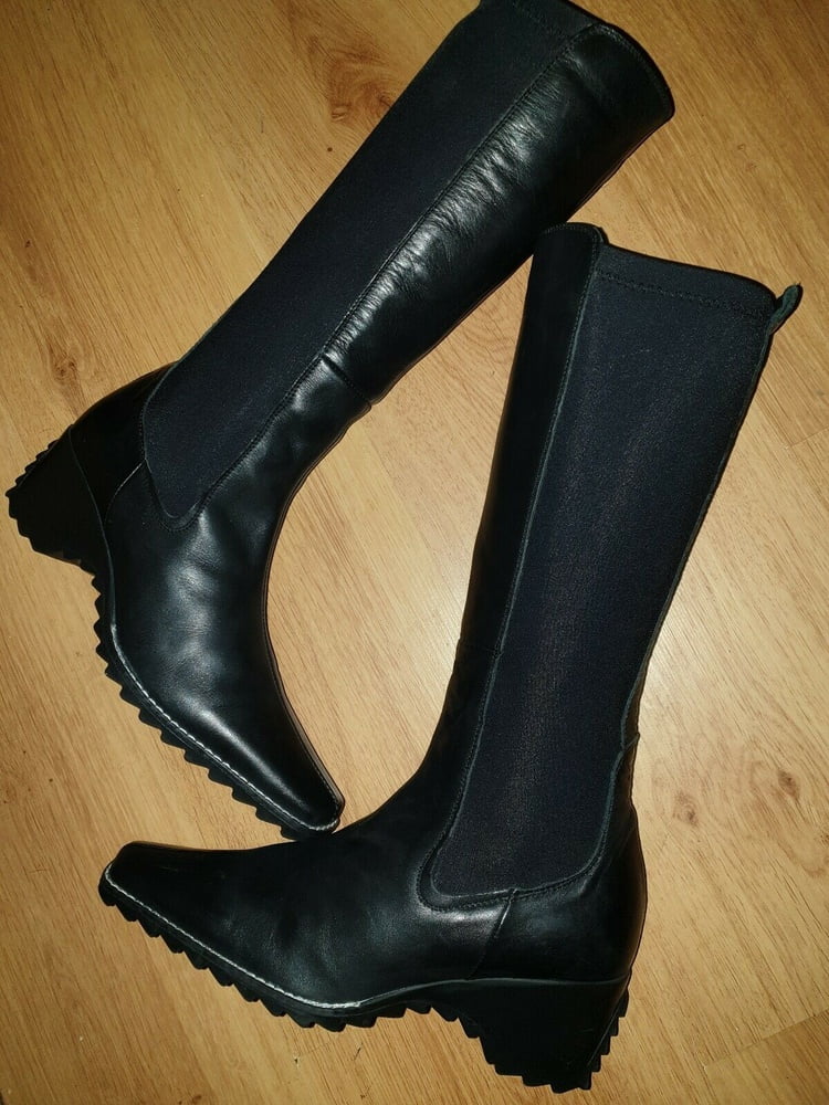 Wedge Boots 2020 part2 Kozaczki na Koturnie #92279294