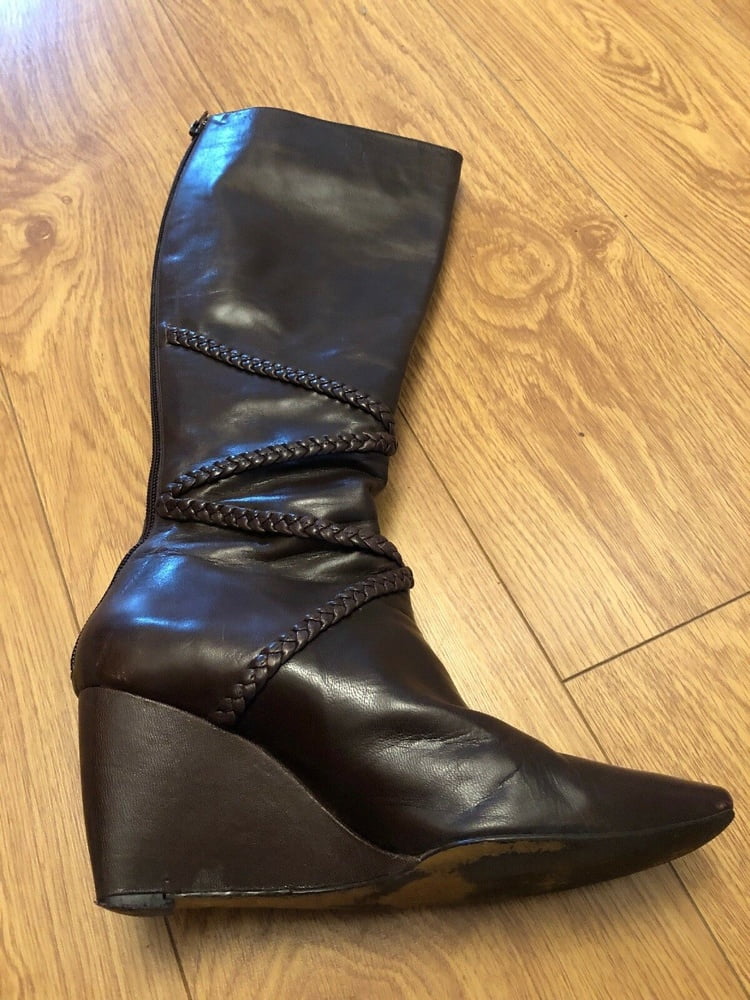 Wedge Boots 2020 part2 Kozaczki na Koturnie #92279328