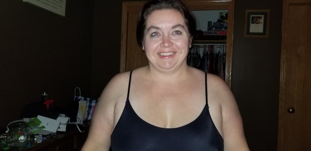 Sexy BBW Little Black Dress and Sold Pink Panties #106595840