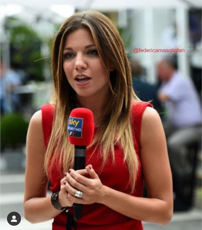 Federica Masolin sexy italian journalist #89870216