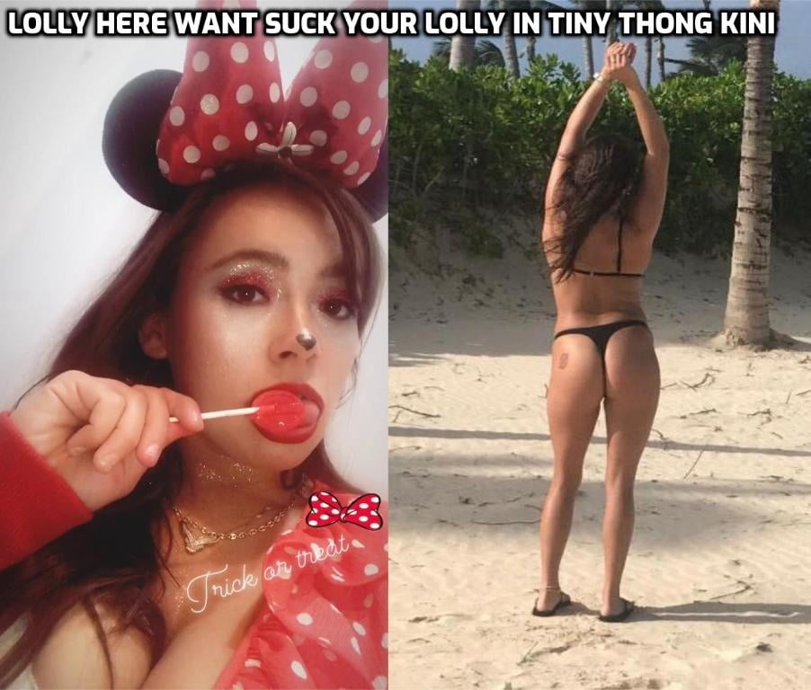 Jessy Thong Teen Ass Jerk Off Challenge Bikinis &amp; Thongs #82144415