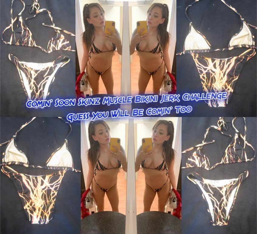 Jessy tanga teen ass jerk off challenge bikinis & thongs
 #82144427