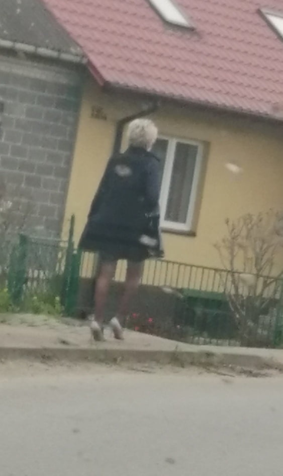 Old bitch comes back from church #97895075