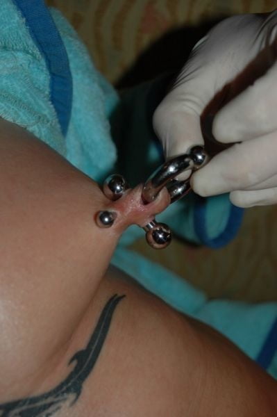 サロペットのパーシング
 #91475866