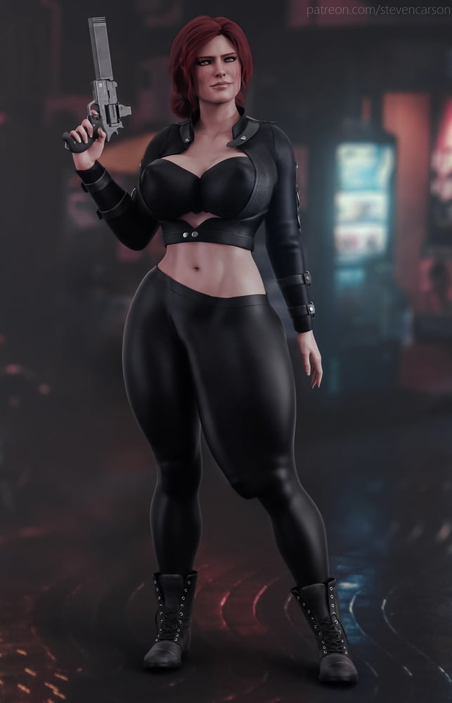 (StevenCarson) - Futanari shemale from games - part 4 #87887953