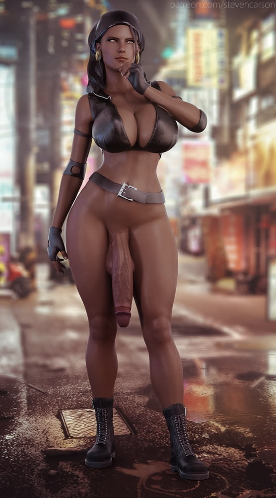 (StevenCarson) - Futanari shemale from games - part 4 #87887968