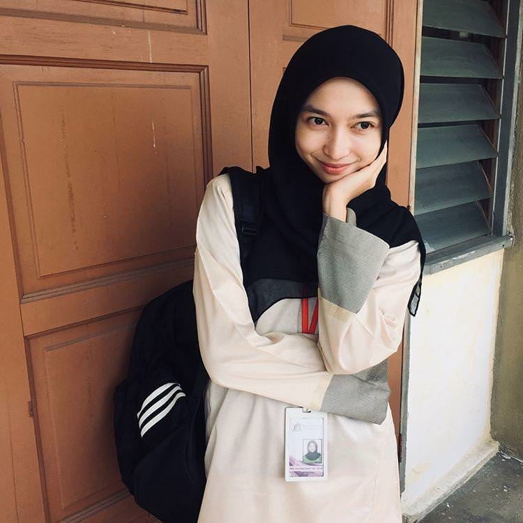 Asian hijab indo jilbab malay tudung #100764114