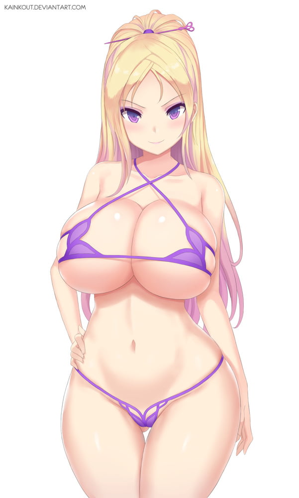 Seins chauds sur bikini anime
 #97815076