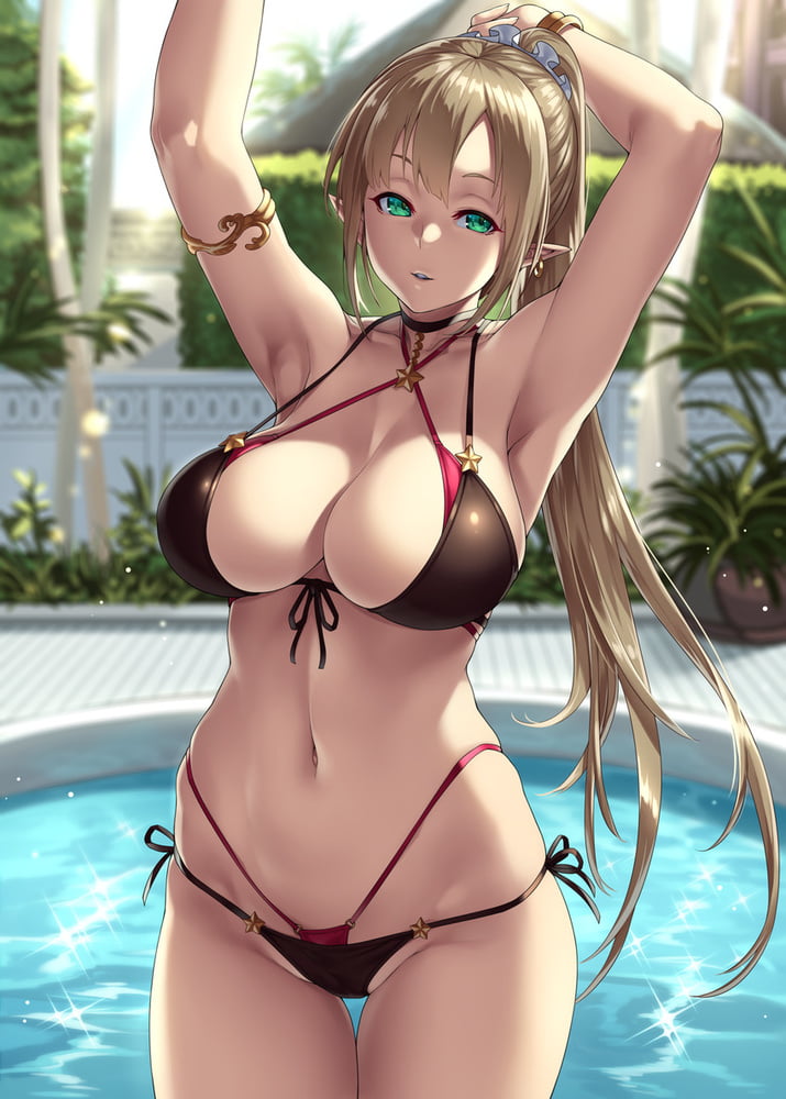 hot tits on anime bikini #97815115