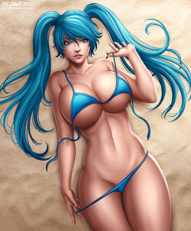hot tits on anime bikini #97815148