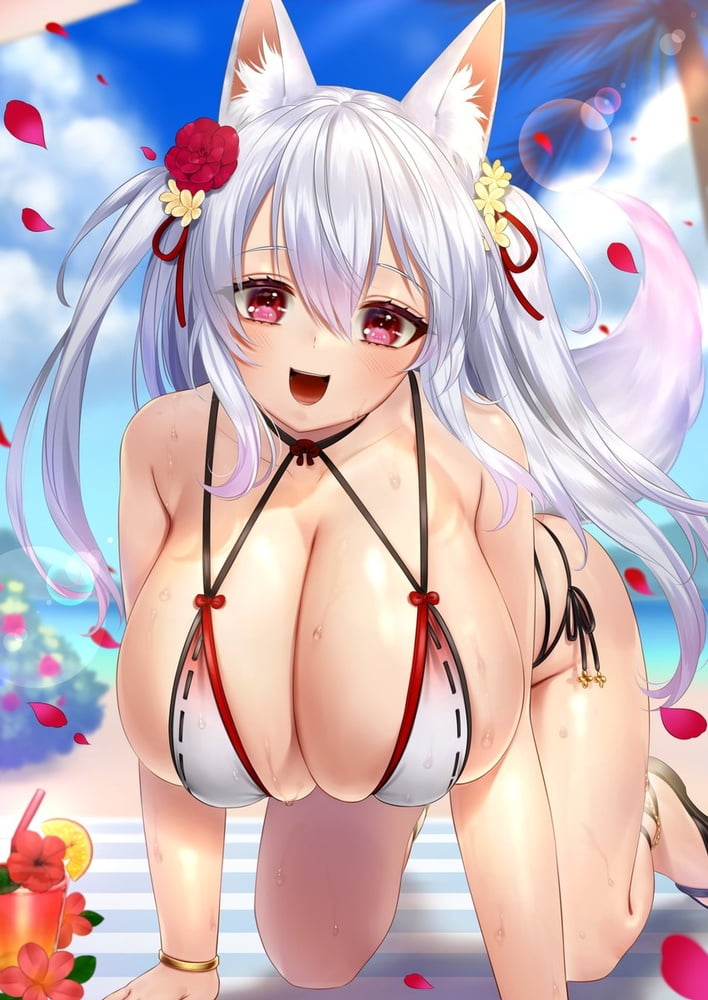 hot tits on anime bikini #97815229