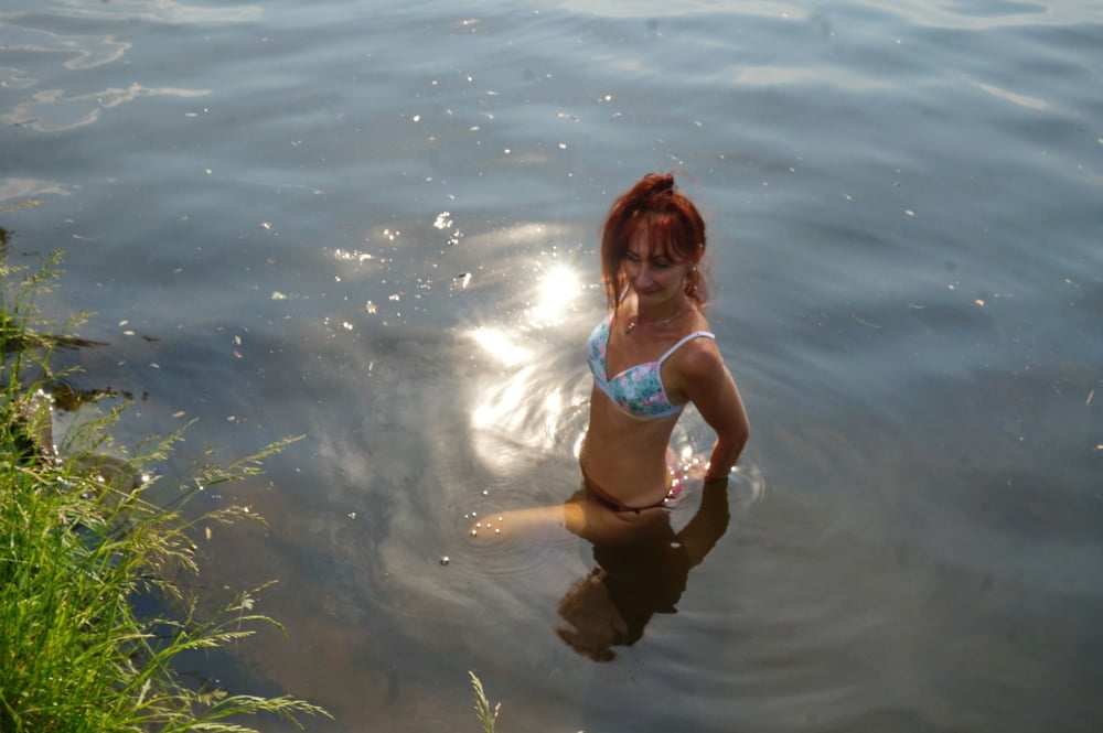In the pond, in the glare #107008151