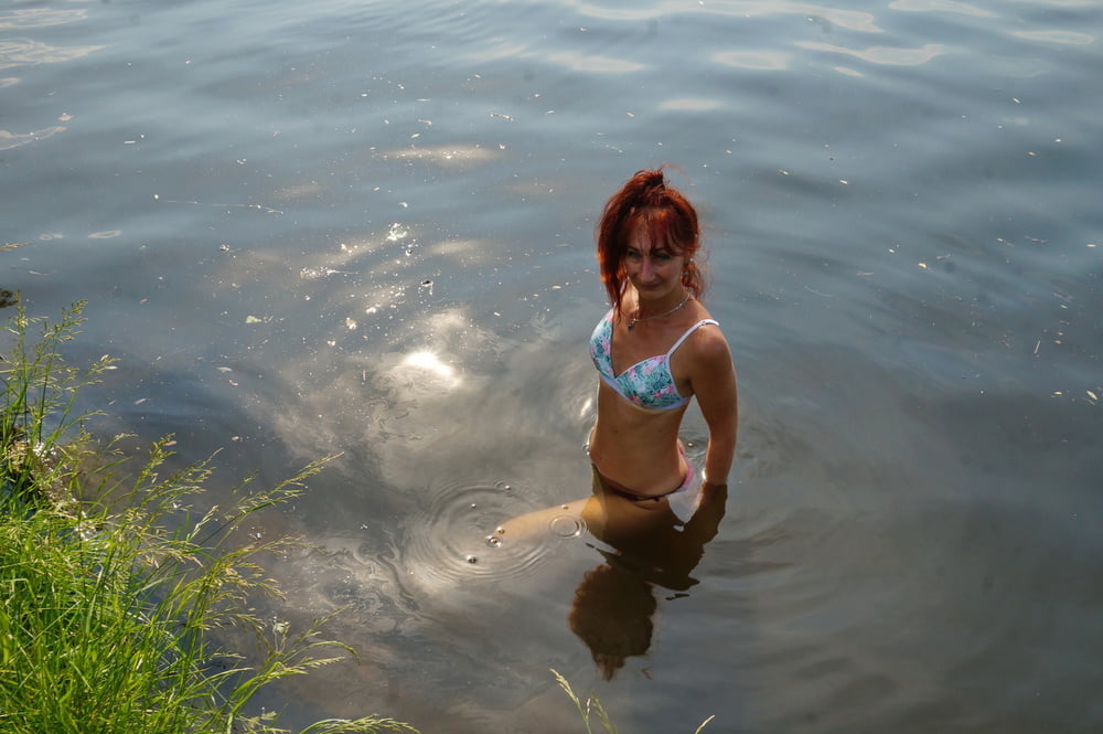 In the pond, in the glare #107008154