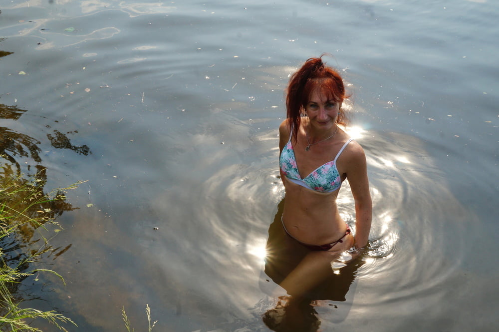 In the pond, in the glare #107008159