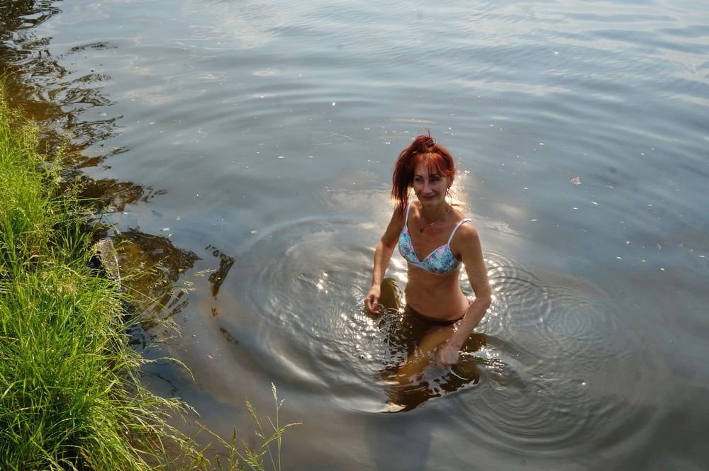 In the pond, in the glare #107008163