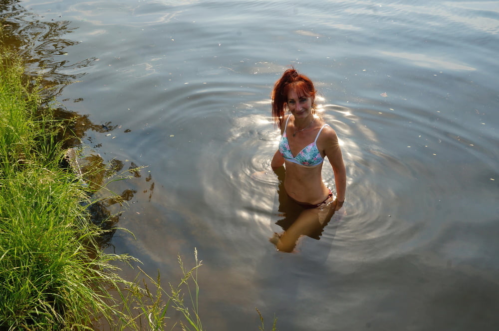 In the pond, in the glare #107008164