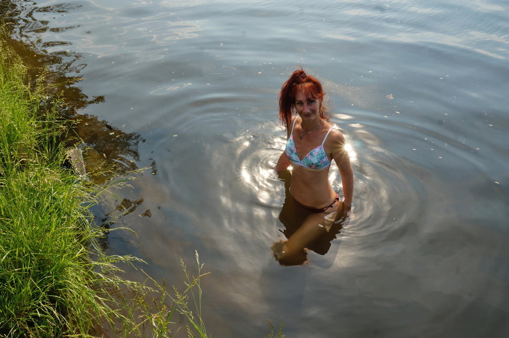 In the pond, in the glare #107008165