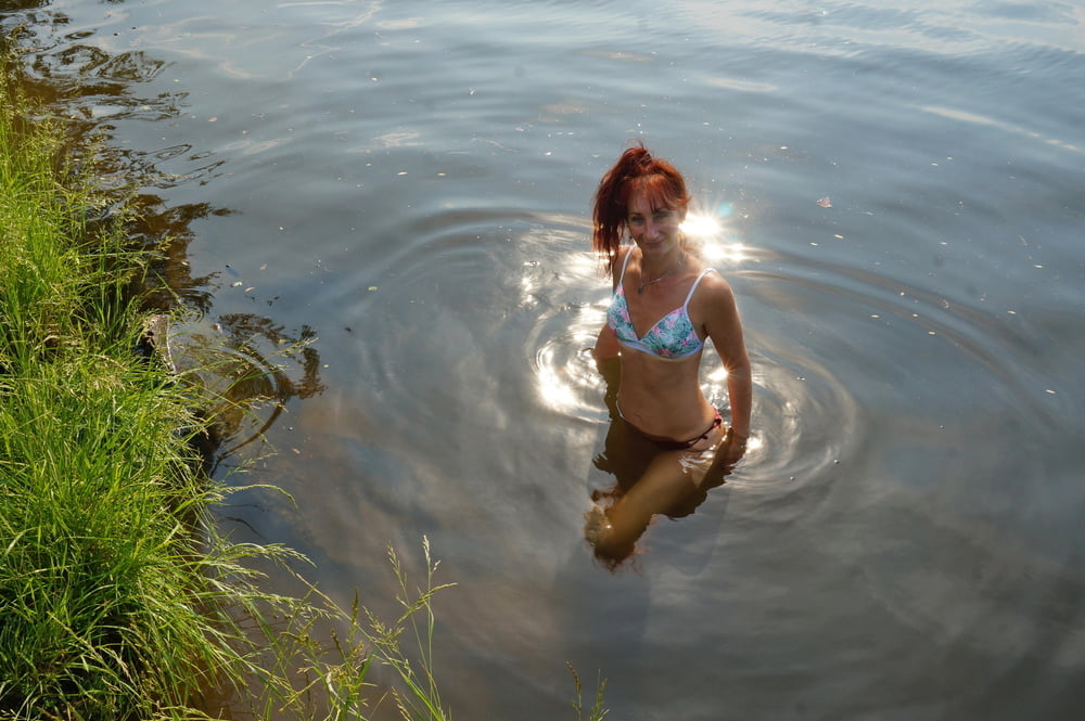 In the pond, in the glare #107008166