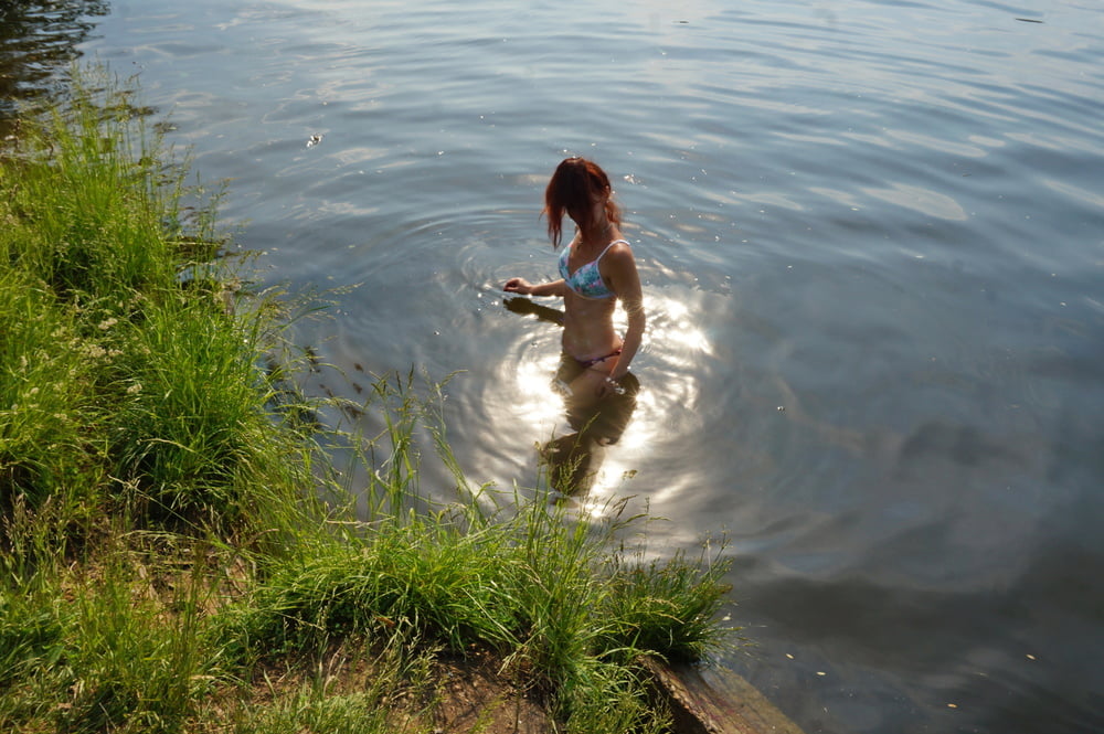 In the pond, in the glare #107008167