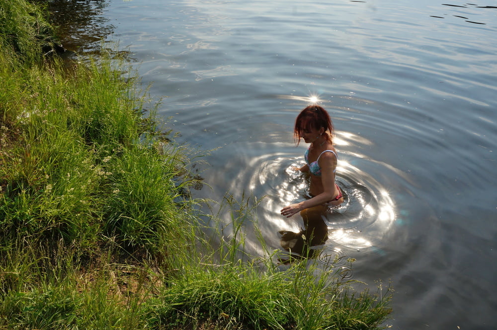 In the pond, in the glare #107008174