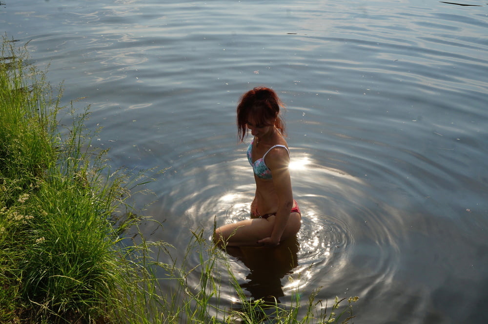 In the pond, in the glare #107008178