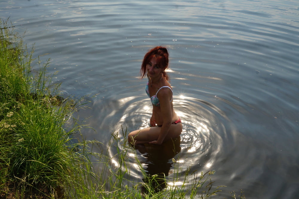 In the pond, in the glare #107008179