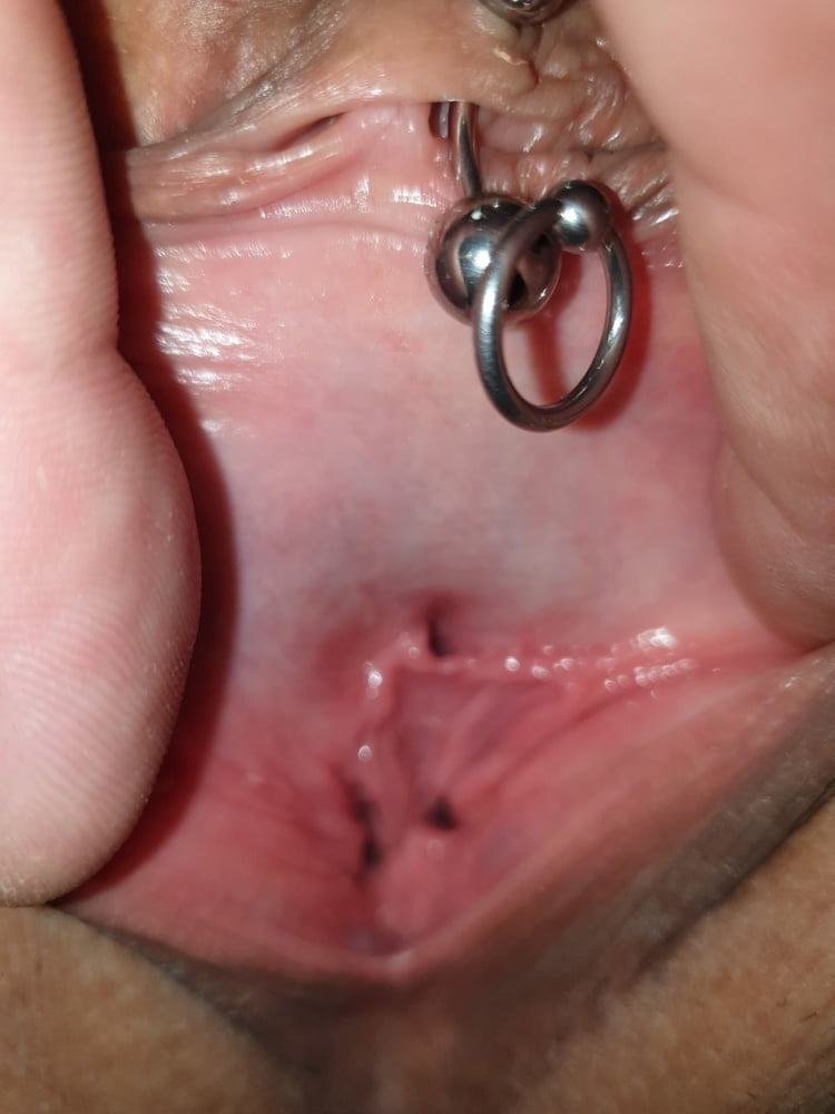 New Rings for my wet pierced Pussy Lips #96842305