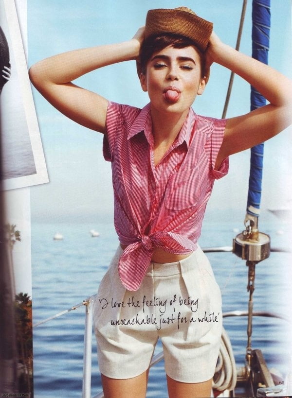 Lily Collins is beautiful #104681188
