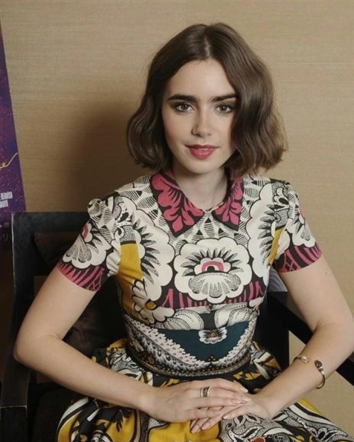 Lily Collins is beautiful #104681219