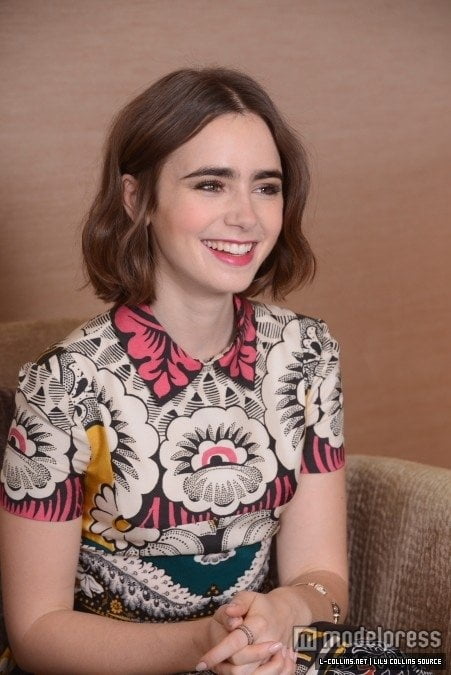 Lily Collins is beautiful #104681221