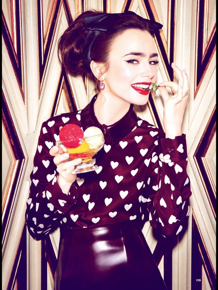 Lily Collins is beautiful #104681300