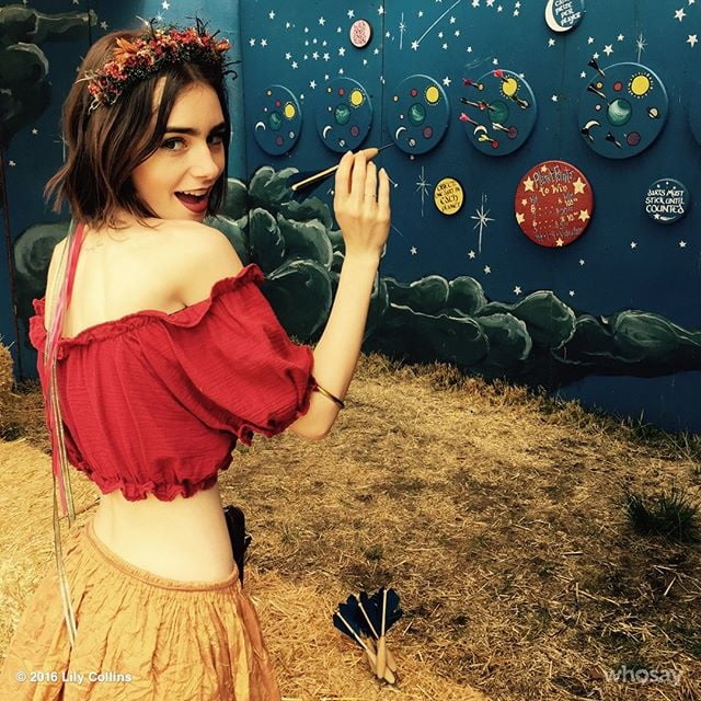 Lily Collins is beautiful #104681330