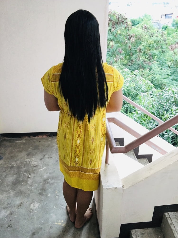 Dress Yellow Teen ladyboy #107097360