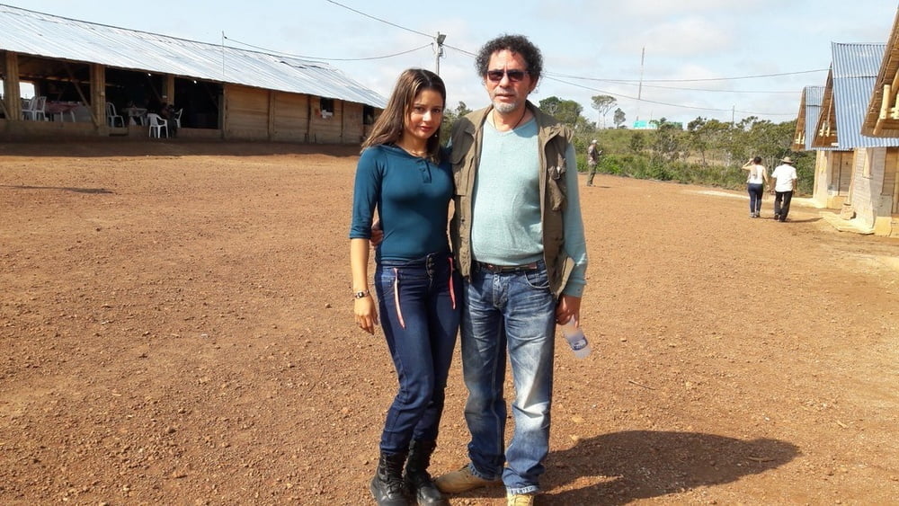 FARC guerrilla leader Pastor Alape daughter Samy Vasquez #104764590
