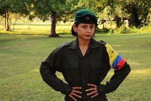 FARC guerrilla leader Pastor Alape daughter Samy Vasquez #104764596