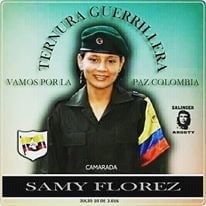 FARC guerrilla leader Pastor Alape daughter Samy Vasquez #104764598