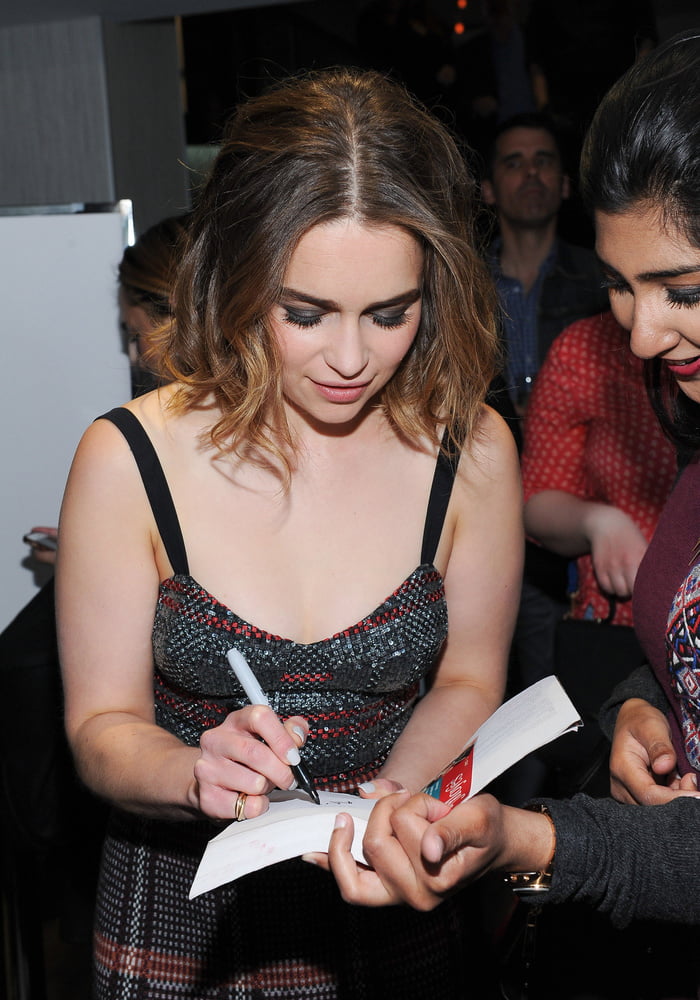 Emilia Clarke will give you the night of your life! #90490213