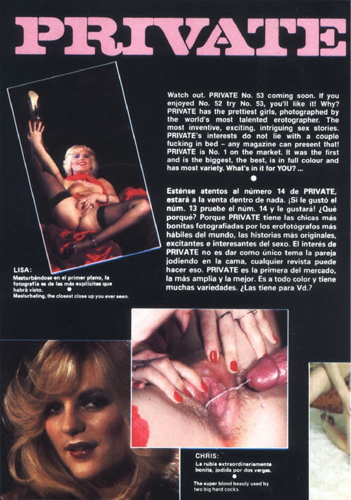 Vintage Retro Porno - Private Magazine - 052 #92425714