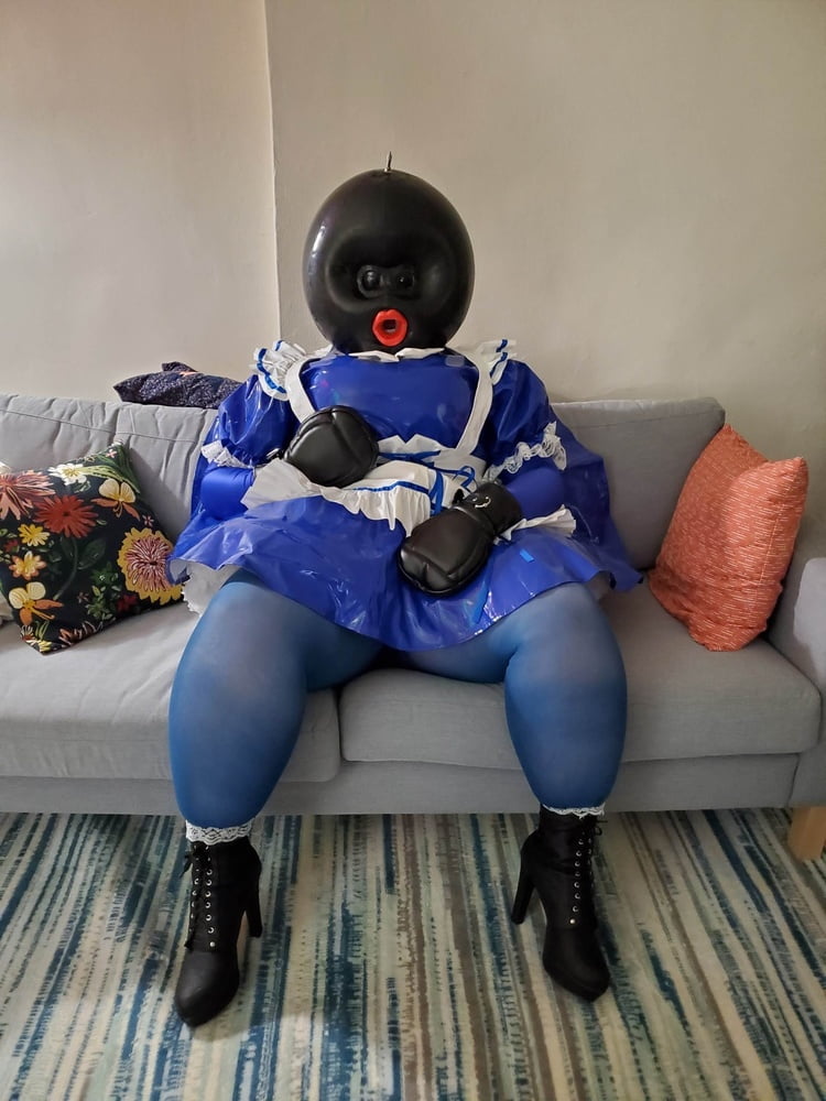 Inflatable Blue Ballhood Frilly Maid #79738619