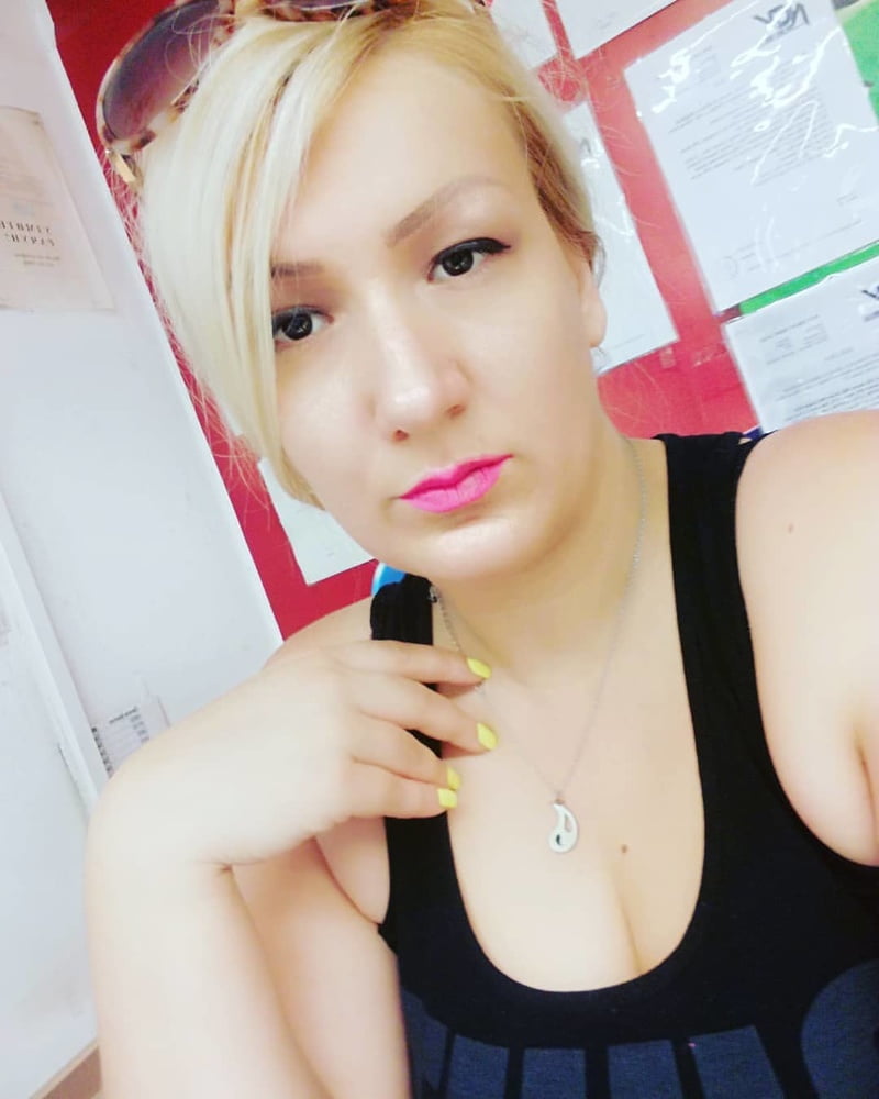 Serbian beautiful blonde milf big natural tits Sanja Matovic #93532250
