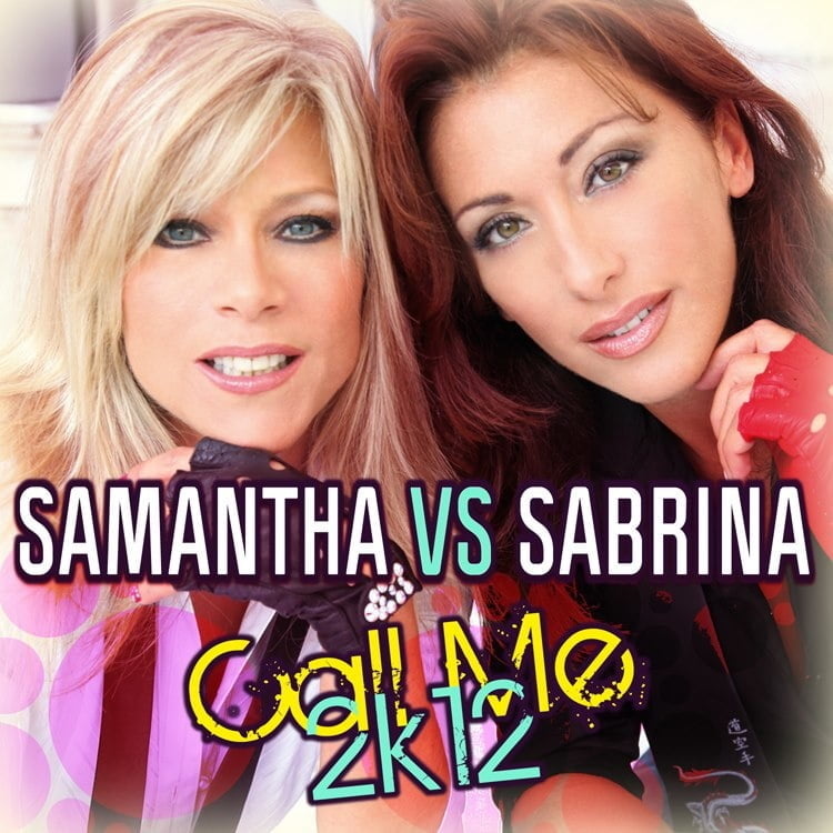 Sabrina Salerno and Samantha Fox - sexy 1980s disco stars #94459172