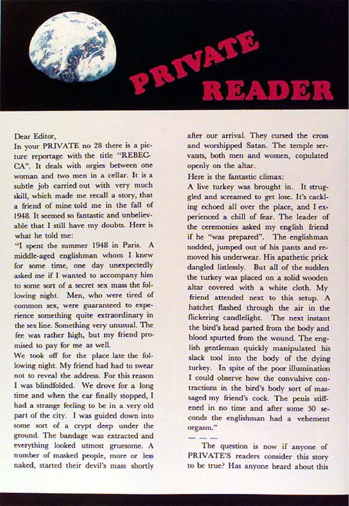 Vintage Retro Porno - Private Magazine - 030 #92546108