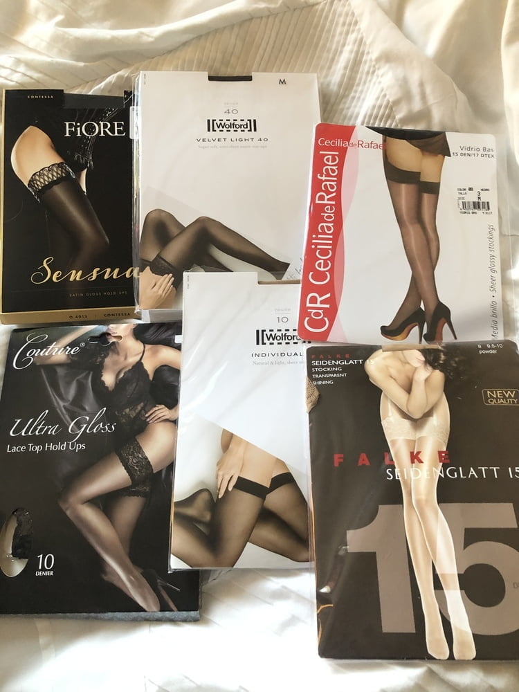 Stepmom new stockings and hold-ups #97081248